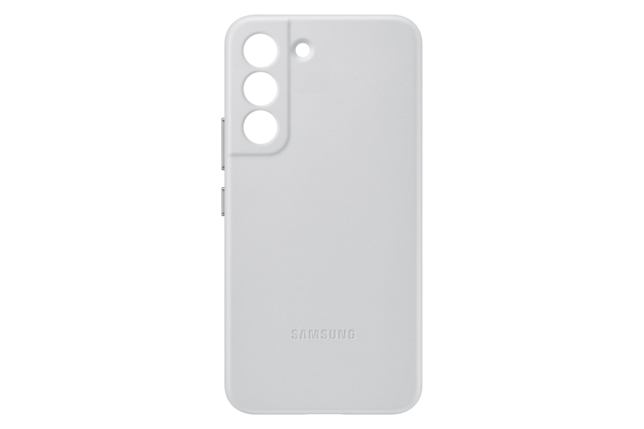 Foto 4 pulgar | Funda De Piel Para Samsung Galaxy S22, Color Gris Claro - Venta Internacional.