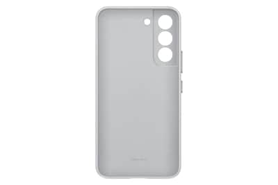 Foto 4 | Funda De Piel Para Samsung Galaxy S22, Color Gris Claro - Venta Internacional.