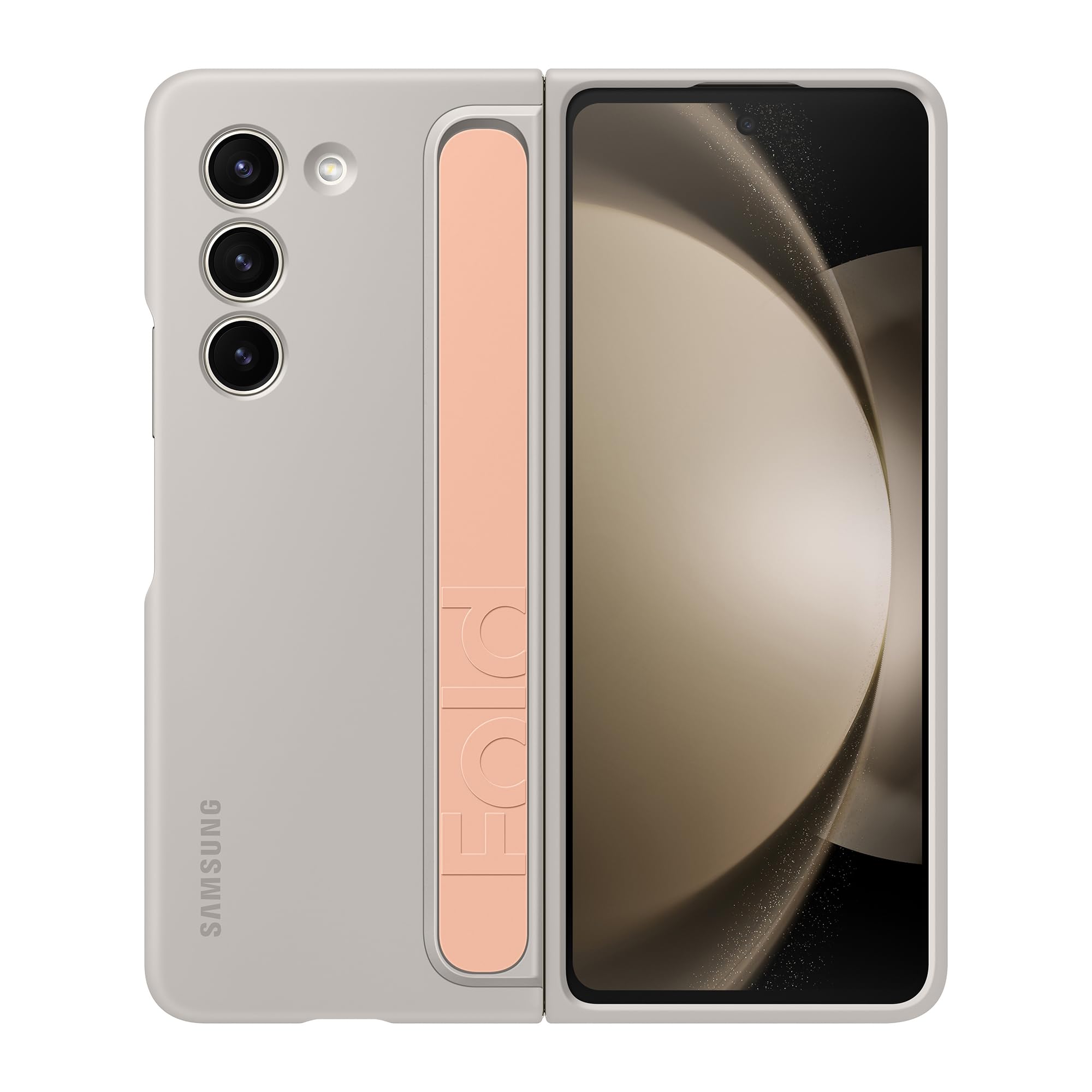 Funda Samsung Galaxy Official Standing Con Correa En Z Fold5 Sand - Venta Internacional.