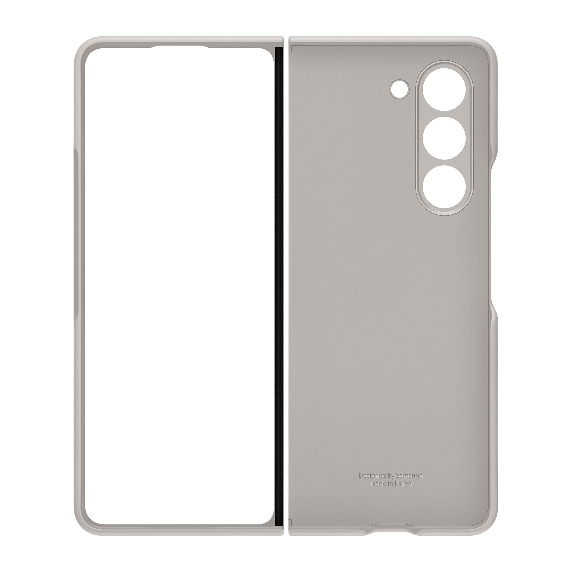 Foto 4 pulgar | Funda Samsung Galaxy Official Standing Con Correa En Z Fold5 Sand - Venta Internacional.