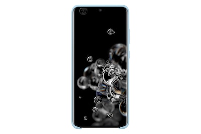 Foto 2 | Funda Para Teléfono Samsung Galaxy S20 Ultra Silicone Blue - Venta Internacional.
