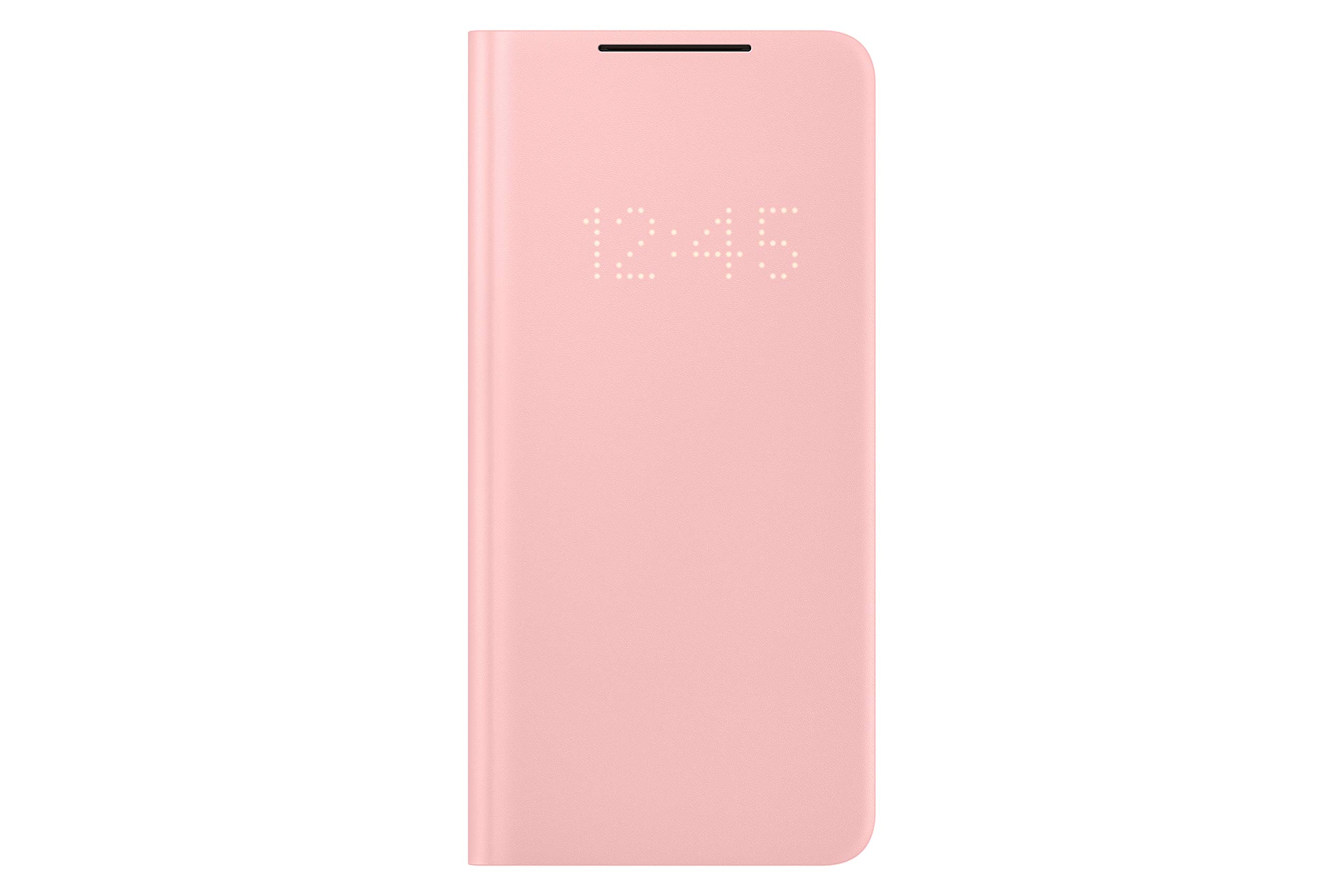 Foto 2 pulgar | Funda Led Tipo Cartera Para Samsung Galaxy S21+, Versión Estadounidense, Rosa - Venta Internacional.