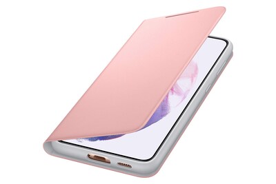 Foto 2 | Funda Led Tipo Cartera Para Samsung Galaxy S21+, Versión Estadounidense, Rosa - Venta Internacional.