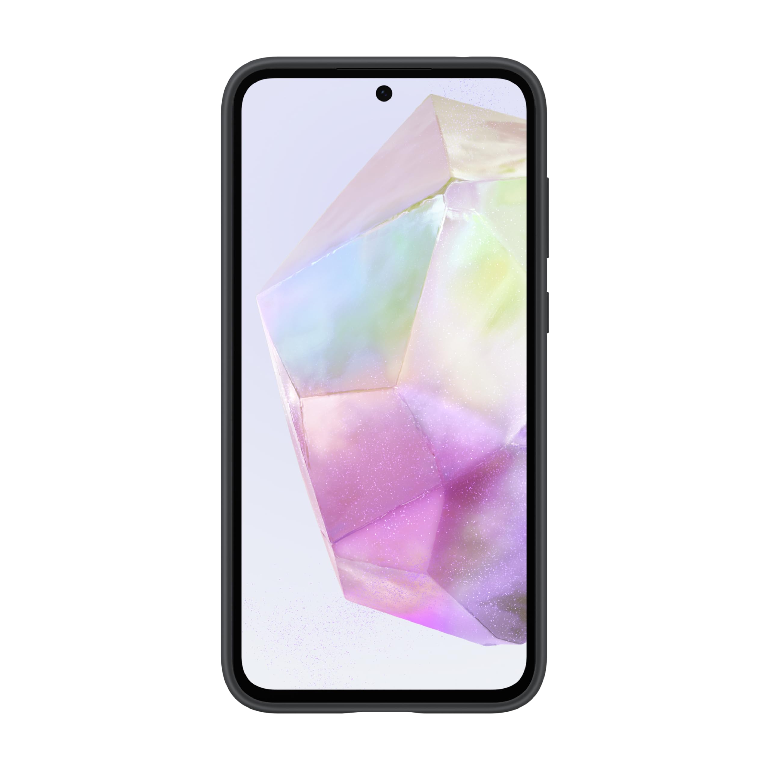 Foto 4 pulgar | Funda Protectora De Silicona Negra Para Samsung Galaxy A35 5g - Venta Internacional.