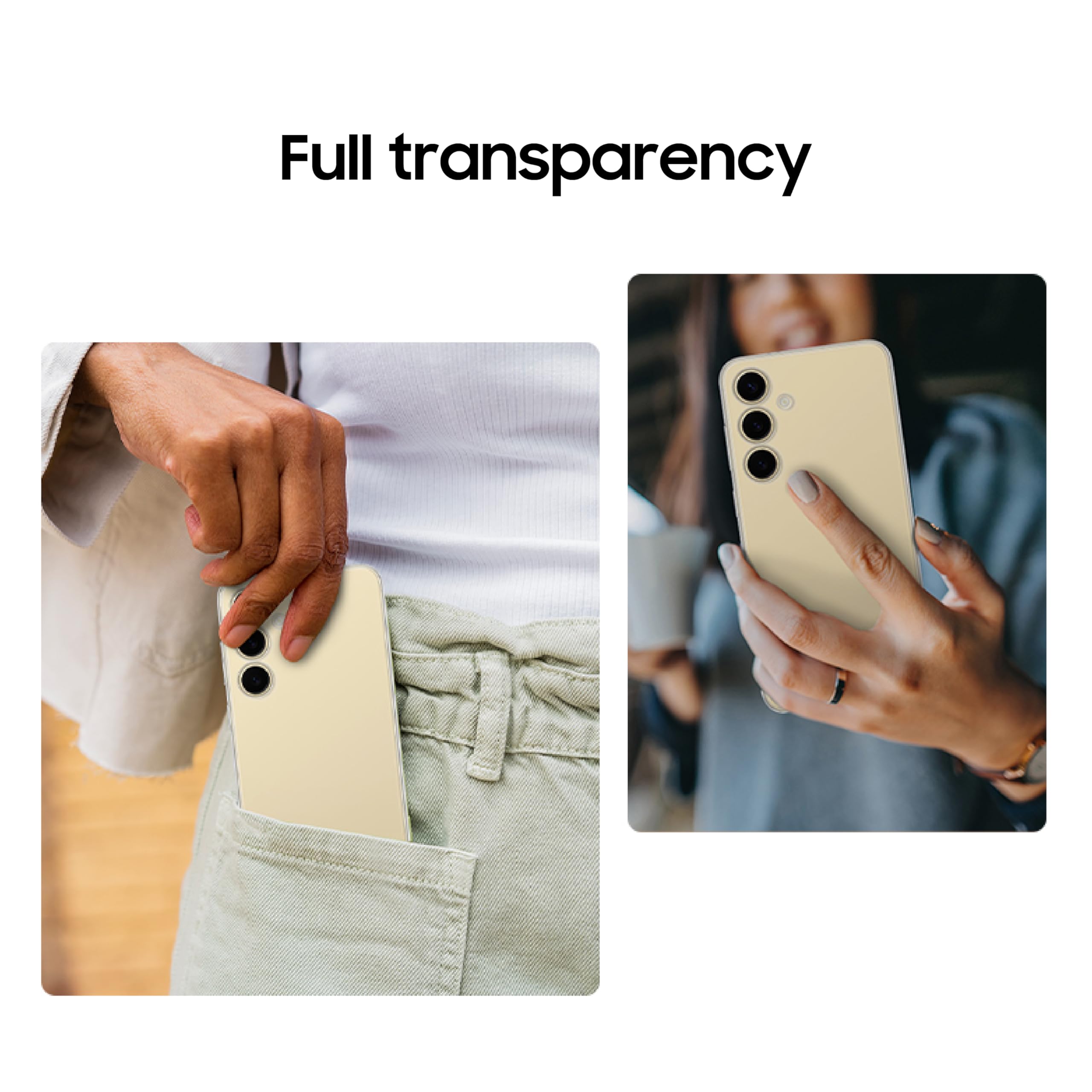 Foto 6 | Funda Para Teléfono Samsung Galaxy S24+ Plus Transparente - Venta Internacional.
