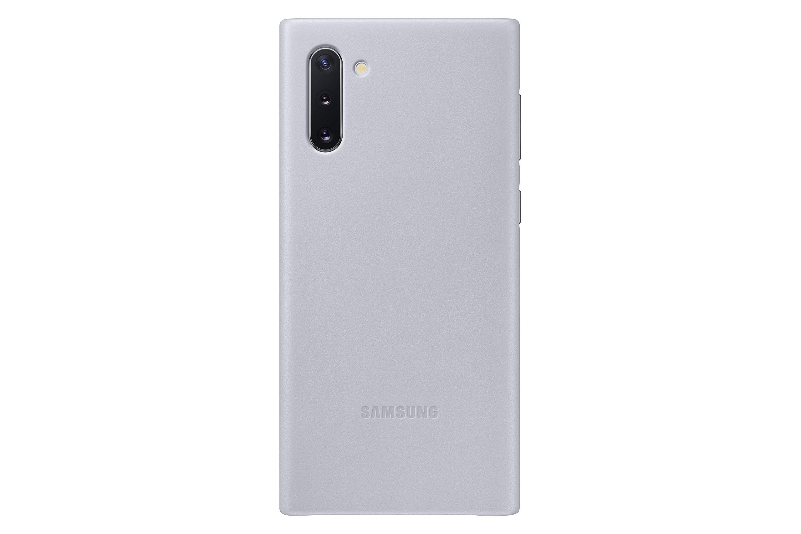 Funda Protectora De Piel Para Samsung Galaxy Note10, Color Plateado - Venta Internacional. $402