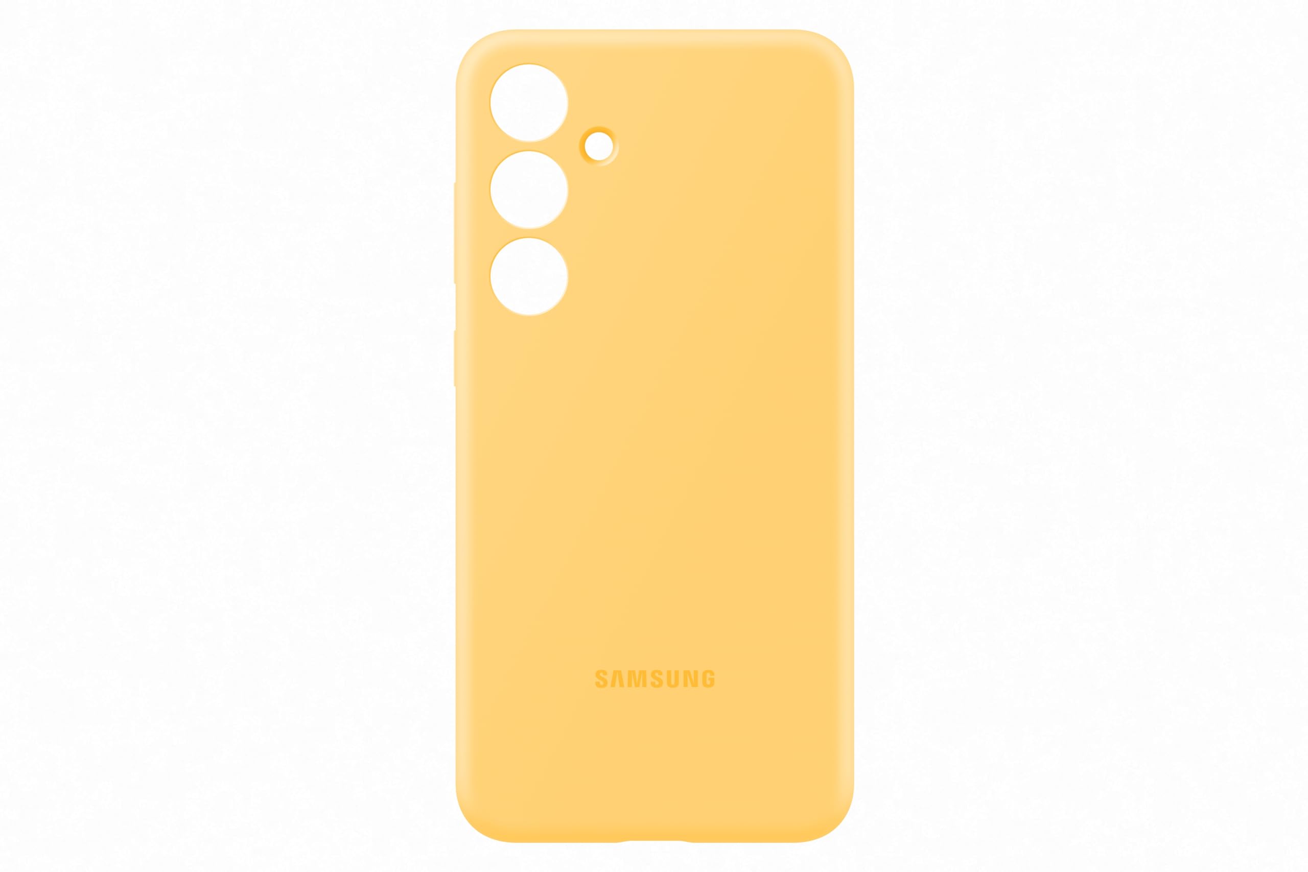 Foto 4 pulgar | Funda De Teléfono Samsung Galaxy S24+ De Silicona Amarilla - Venta Internacional.