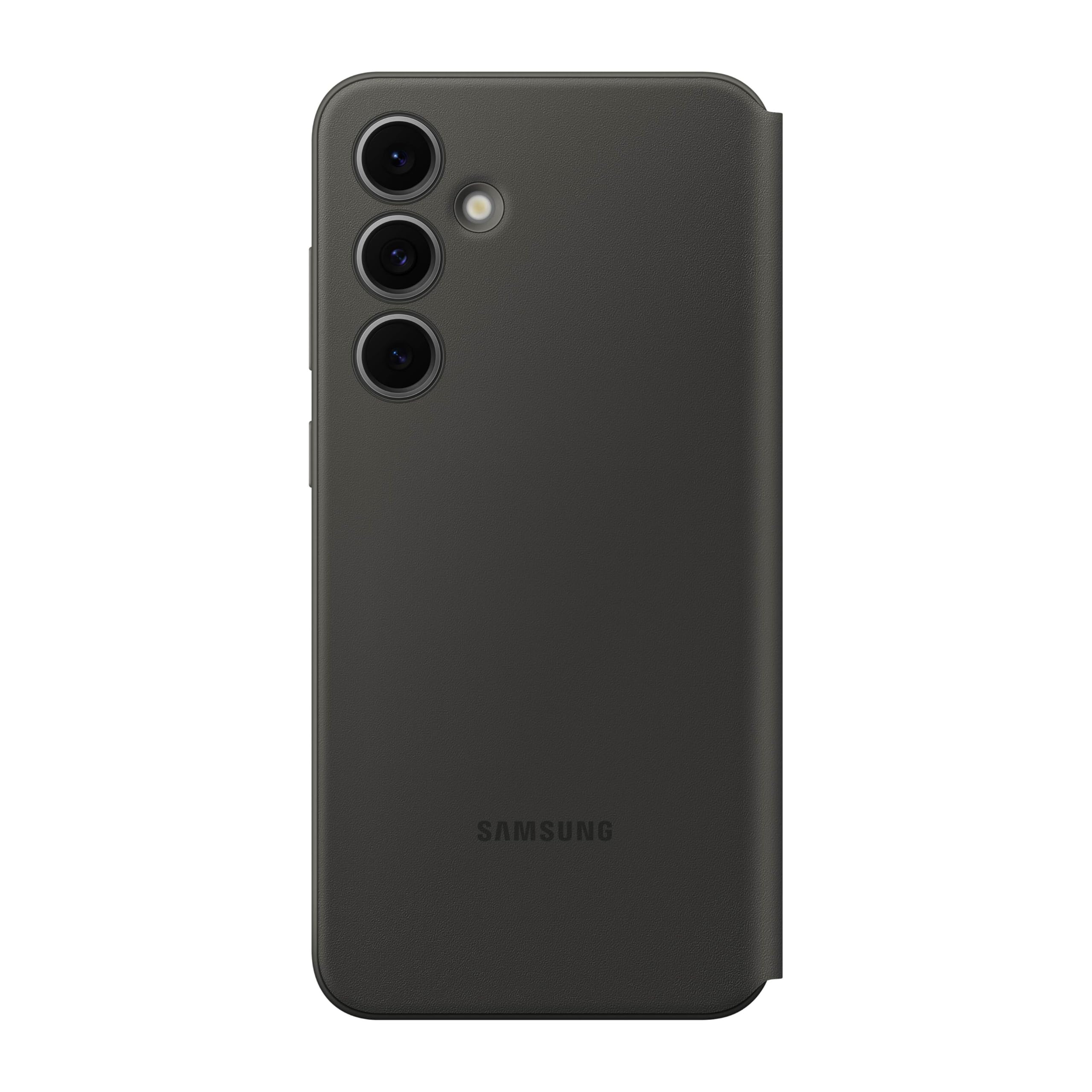 Foto 3 pulgar | Funda Para Teléfono Samsung Galaxy S24 Fe Con Smart View Negra - Venta Internacional.