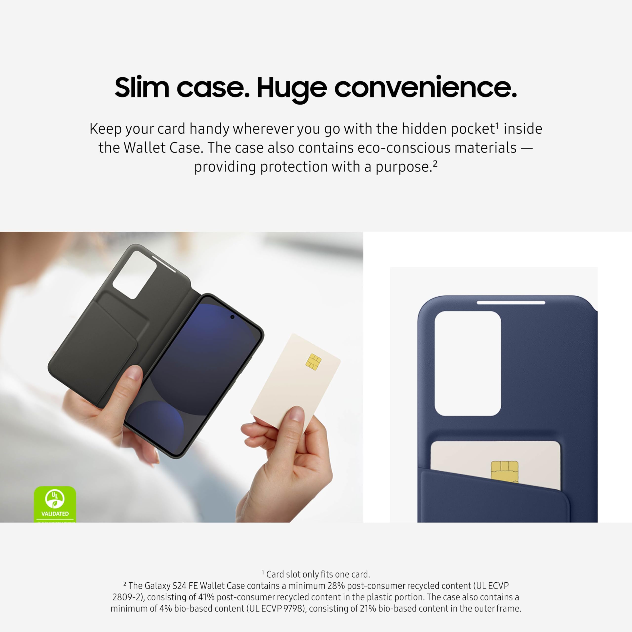 Foto 8 pulgar | Funda Para Teléfono Samsung Galaxy S24 Fe Con Smart View Negra - Venta Internacional.