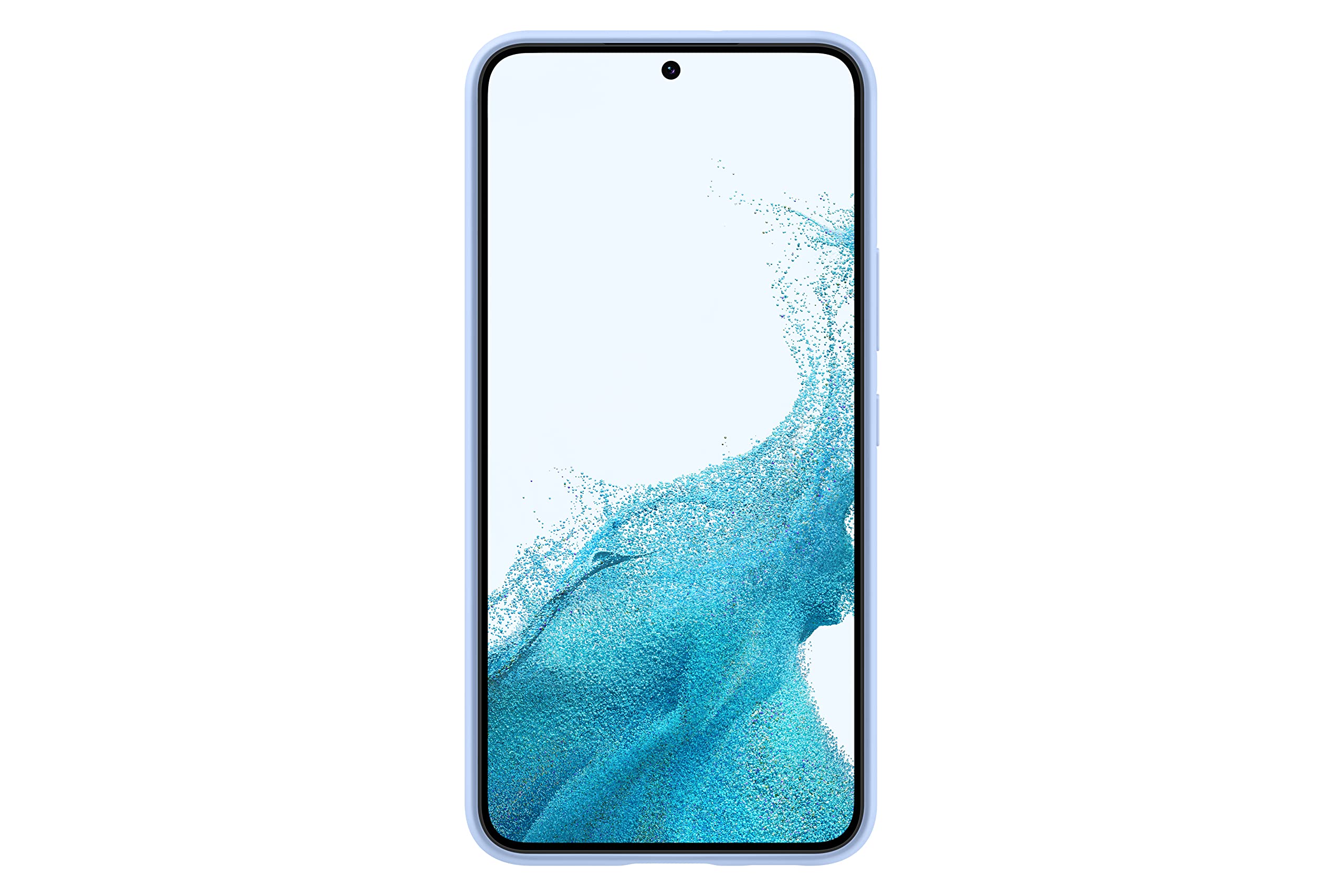 Foto 3 pulgar | Funda De Silicona Para Samsung Galaxy S22, Color Azul Cielo - Venta Internacional.