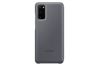 Foto 2 | Funda Led Tipo Cartera Para Samsung Galaxy S20, Color Gris - Venta Internacional.