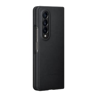 Foto 4 | Funda De Piel Negra Oficial Para Samsung Galaxy Z Fold4 - Venta Internacional.