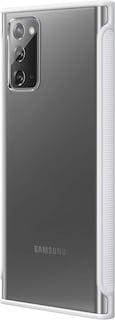 Foto 1 | Funda Protectora Transparente Para Samsung Galaxy Note 20, Color Negro Y Blanco - Venta Internacional.