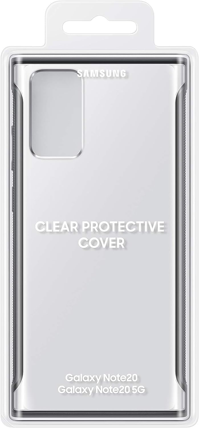 Foto 3 pulgar | Funda Protectora Transparente Para Samsung Galaxy Note 20, Color Negro Y Blanco - Venta Internacional.