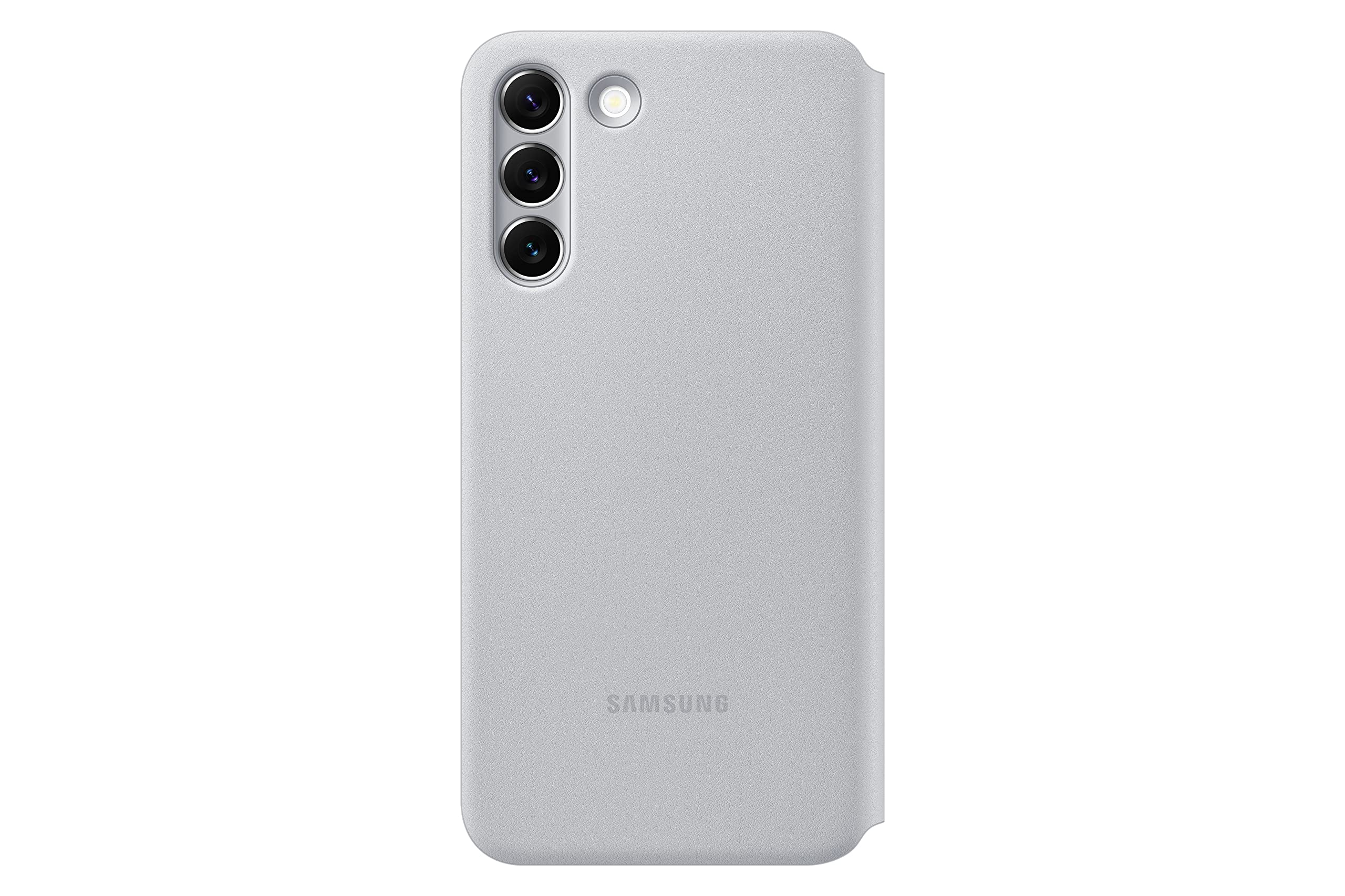 Foto 5 pulgar | Funda Para Teléfono Samsung Galaxy S22+ Led View Cover, Gris Claro - Venta Internacional.