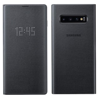 Foto 1 | Funda Protectora Para Samsung Galaxy S10 Con Vista Led, Color Negro - Venta Internacional.