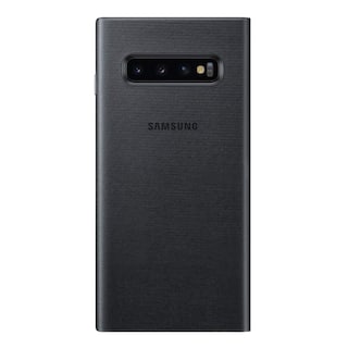 Foto 3 | Funda Protectora Para Samsung Galaxy S10 Con Vista Led, Color Negro - Venta Internacional.