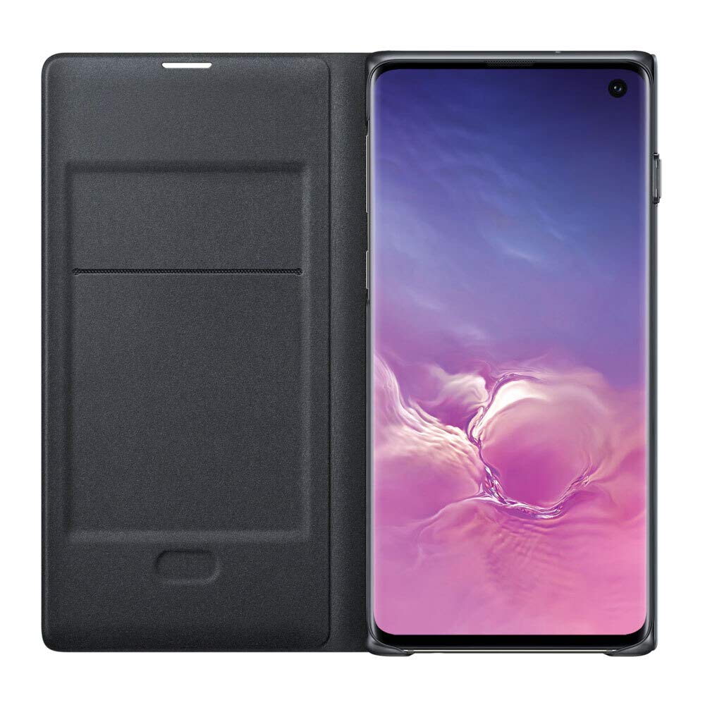 Foto 5 pulgar | Funda Protectora Para Samsung Galaxy S10 Con Vista Led, Color Negro - Venta Internacional.