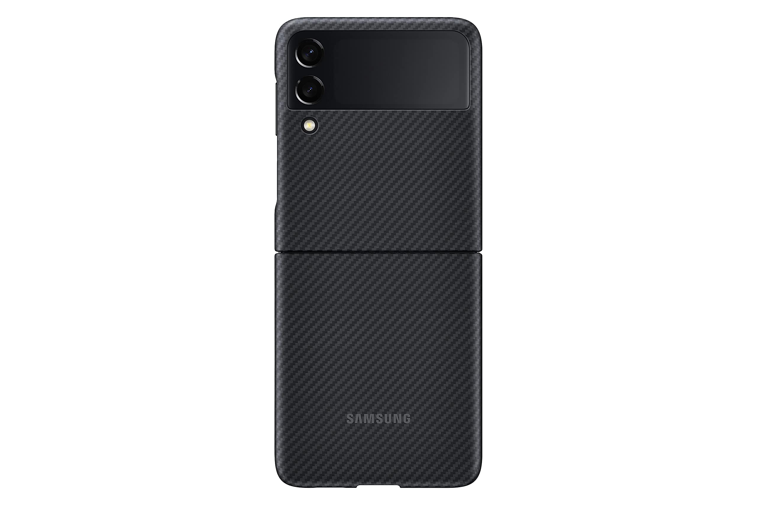 Foto 2 pulgar | Funda Para Teléfono Samsung Galaxy Z Flip 3 Aramid Black - Venta Internacional.