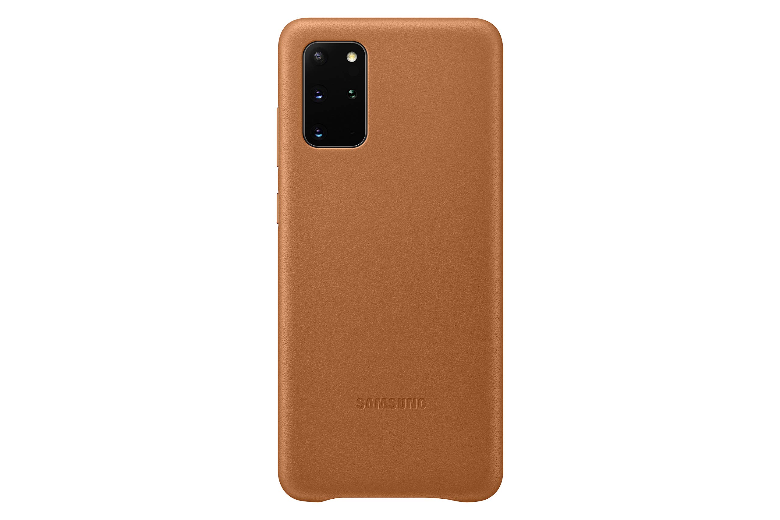 Foto 2 pulgar | Funda Trasera De Piel Para Samsung Galaxy S20+ Plus, Color Marrón - Venta Internacional.