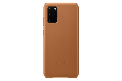 Foto 1 | Funda Trasera De Piel Para Samsung Galaxy S20+ Plus, Color Marrón - Venta Internacional.
