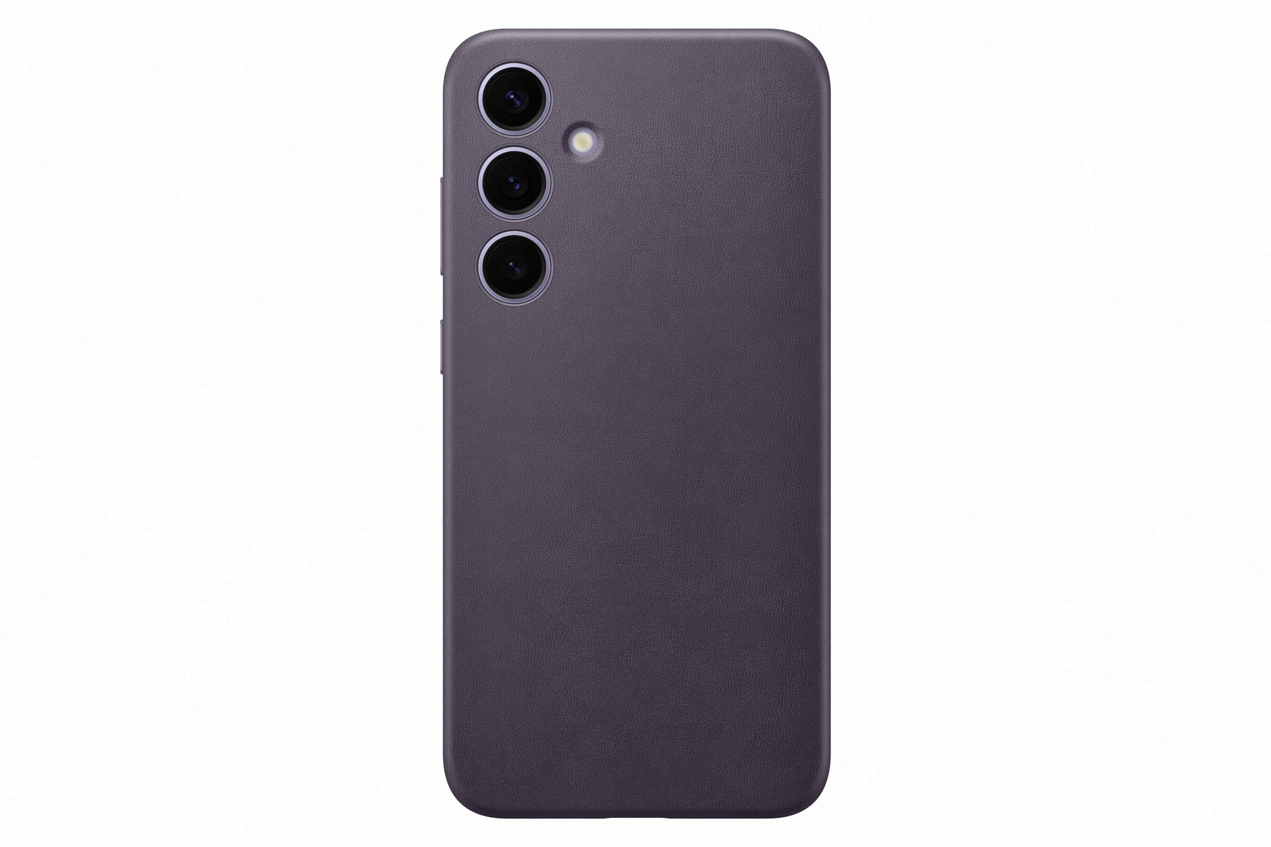 Foto 2 pulgar | Funda Para Teléfono Samsung Galaxy S24+ De Piel Vegana Violeta Oscuro - Venta Internacional.