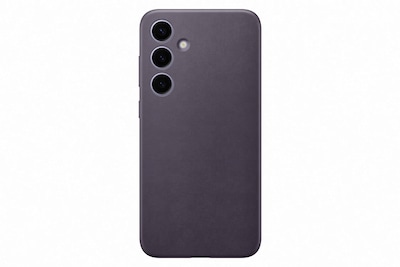 Foto 1 | Funda Para Teléfono Samsung Galaxy S24+ De Piel Vegana Violeta Oscuro - Venta Internacional.