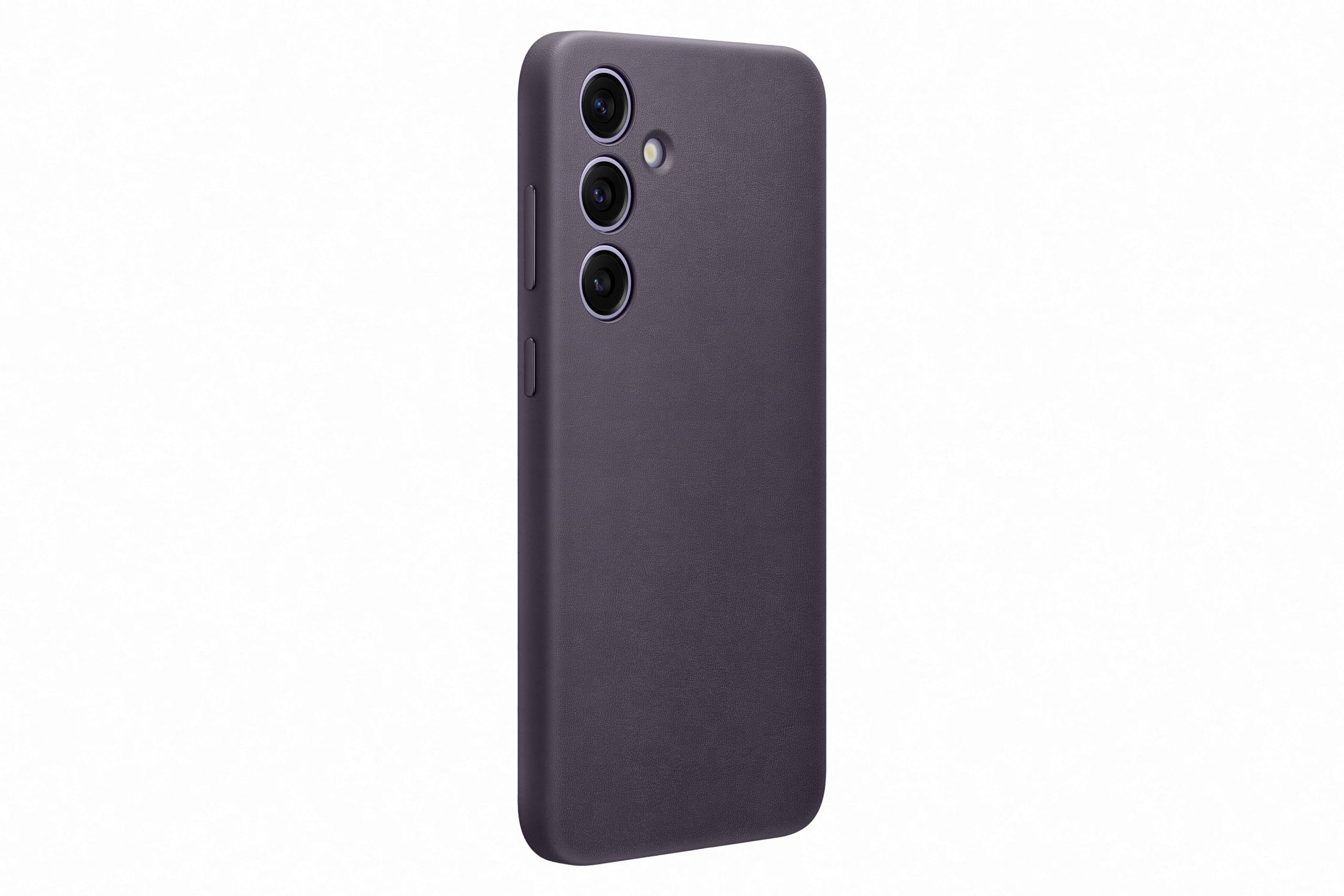 Foto 3 pulgar | Funda Para Teléfono Samsung Galaxy S24+ De Piel Vegana Violeta Oscuro - Venta Internacional.