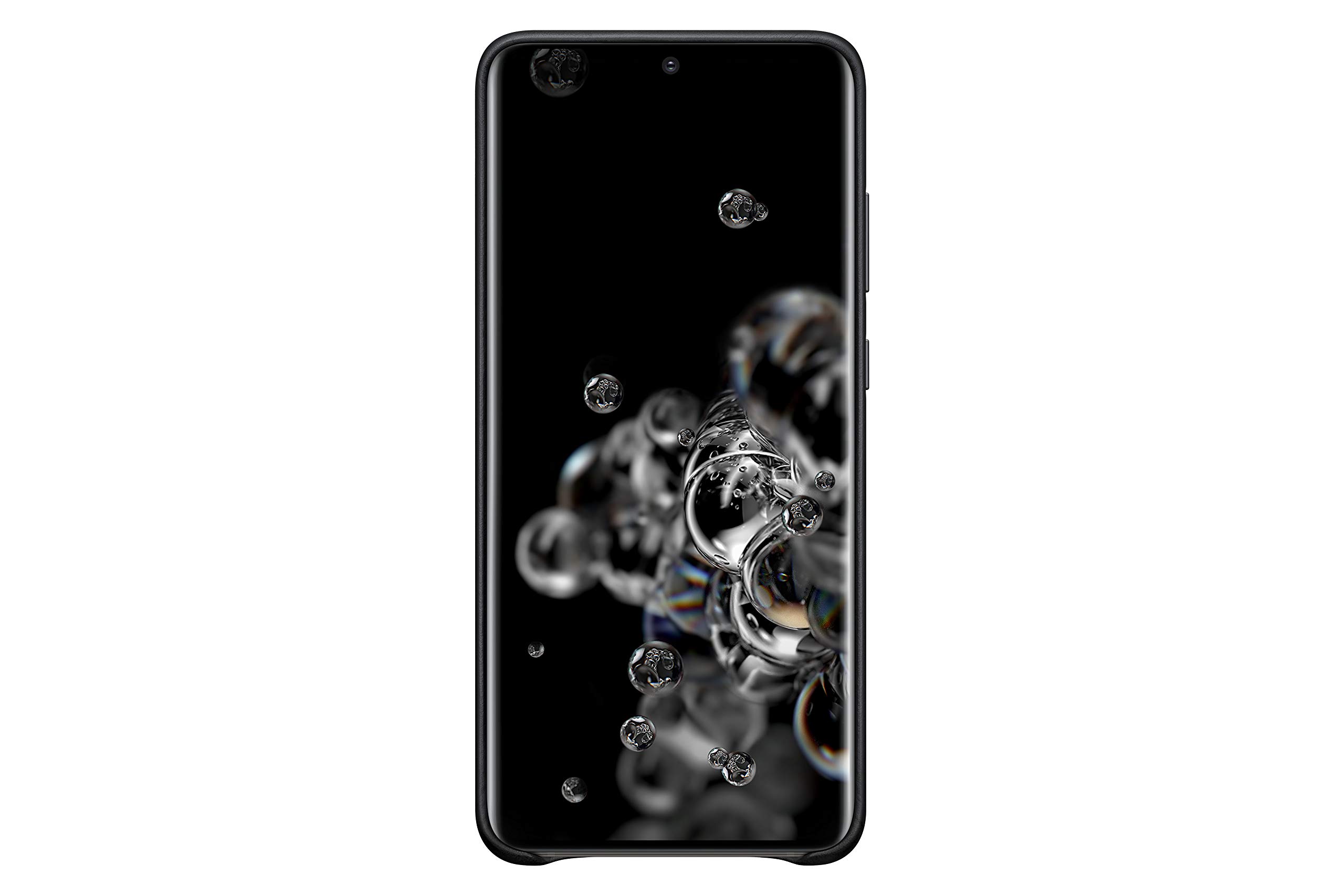 Foto 2 | Funda Trasera De Piel Negra Para Samsung Galaxy S20 Ultra - Venta Internacional.