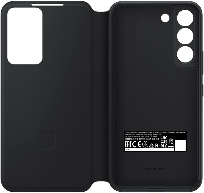 Foto 4 pulgar | Funda Para Teléfono Samsung Galaxy S22 S-view Flip Cover Negra - Venta Internacional.