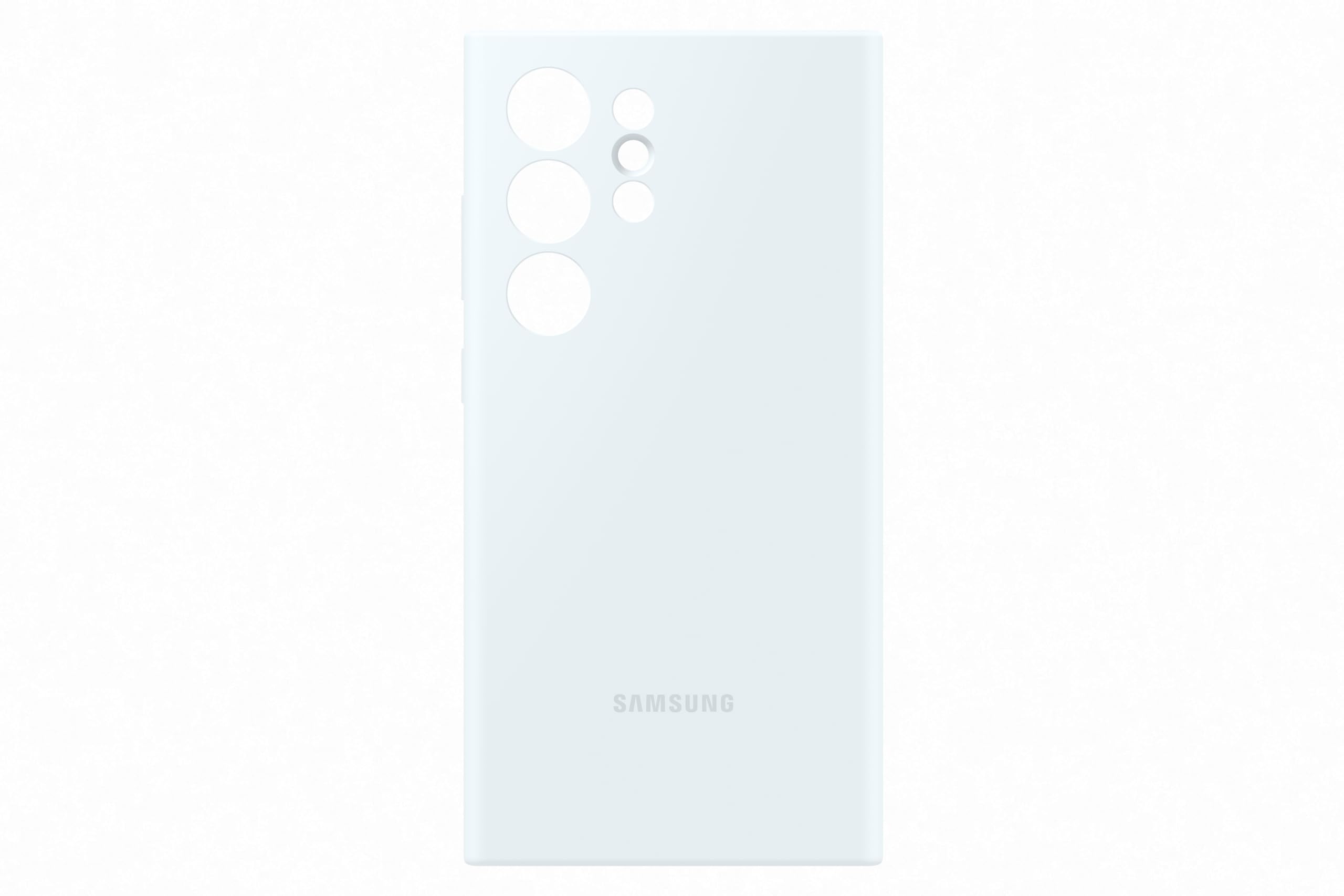 Foto 4 pulgar | Funda Samsung Galaxy S24 Ultra Silicona Blanca - Venta Internacional.