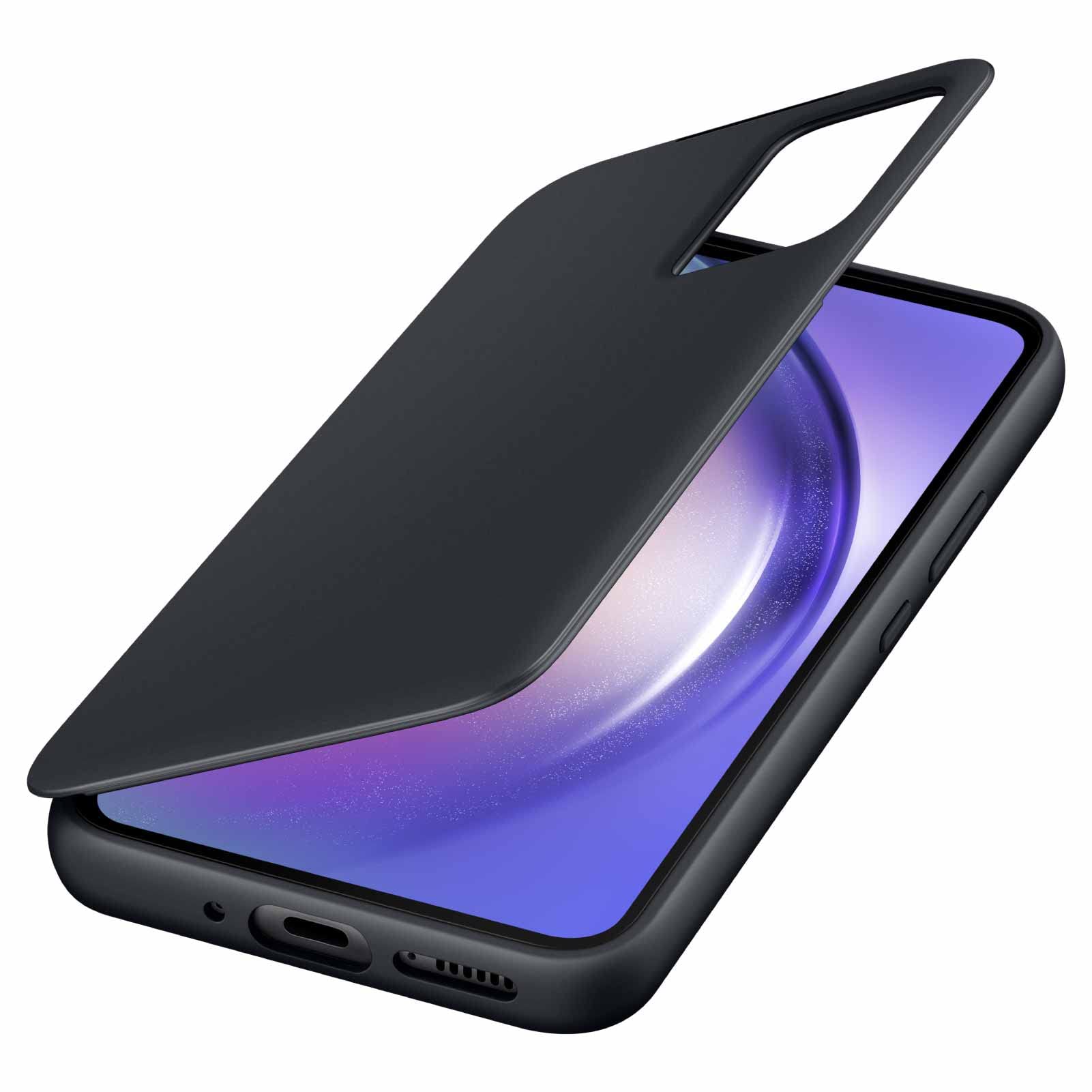 Foto 5 pulgar | Funda Para Teléfono Samsung Galaxy A54 5g S-view Wallet Negra - Venta Internacional.