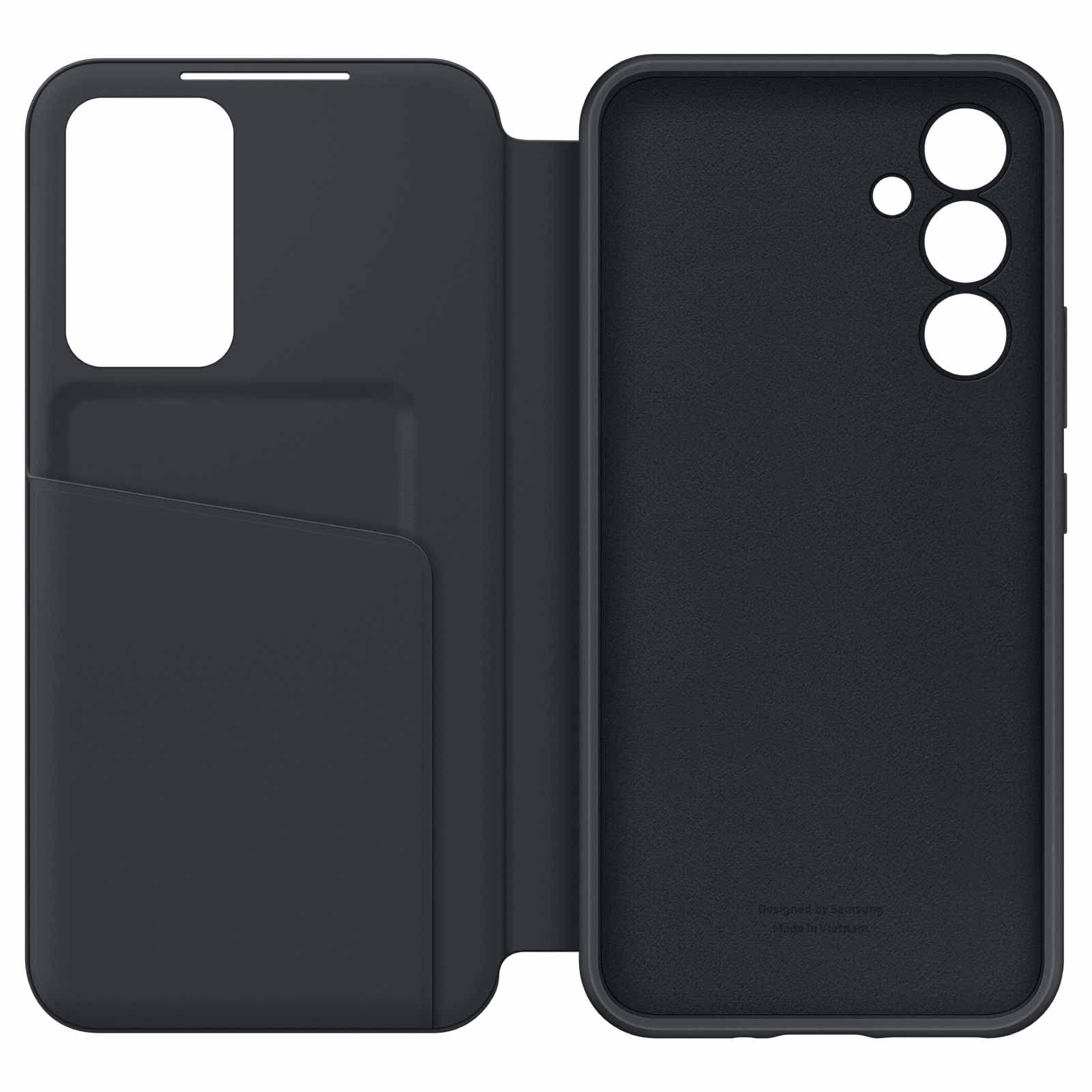 Foto 6 pulgar | Funda Para Teléfono Samsung Galaxy A54 5g S-view Wallet Negra - Venta Internacional.