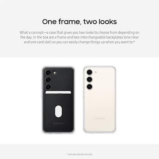 Foto 3 | Funda Para Teléfono Samsung Galaxy S23 Plus Dual Look Con Ranura Para Tarjetas - Venta Internacional.