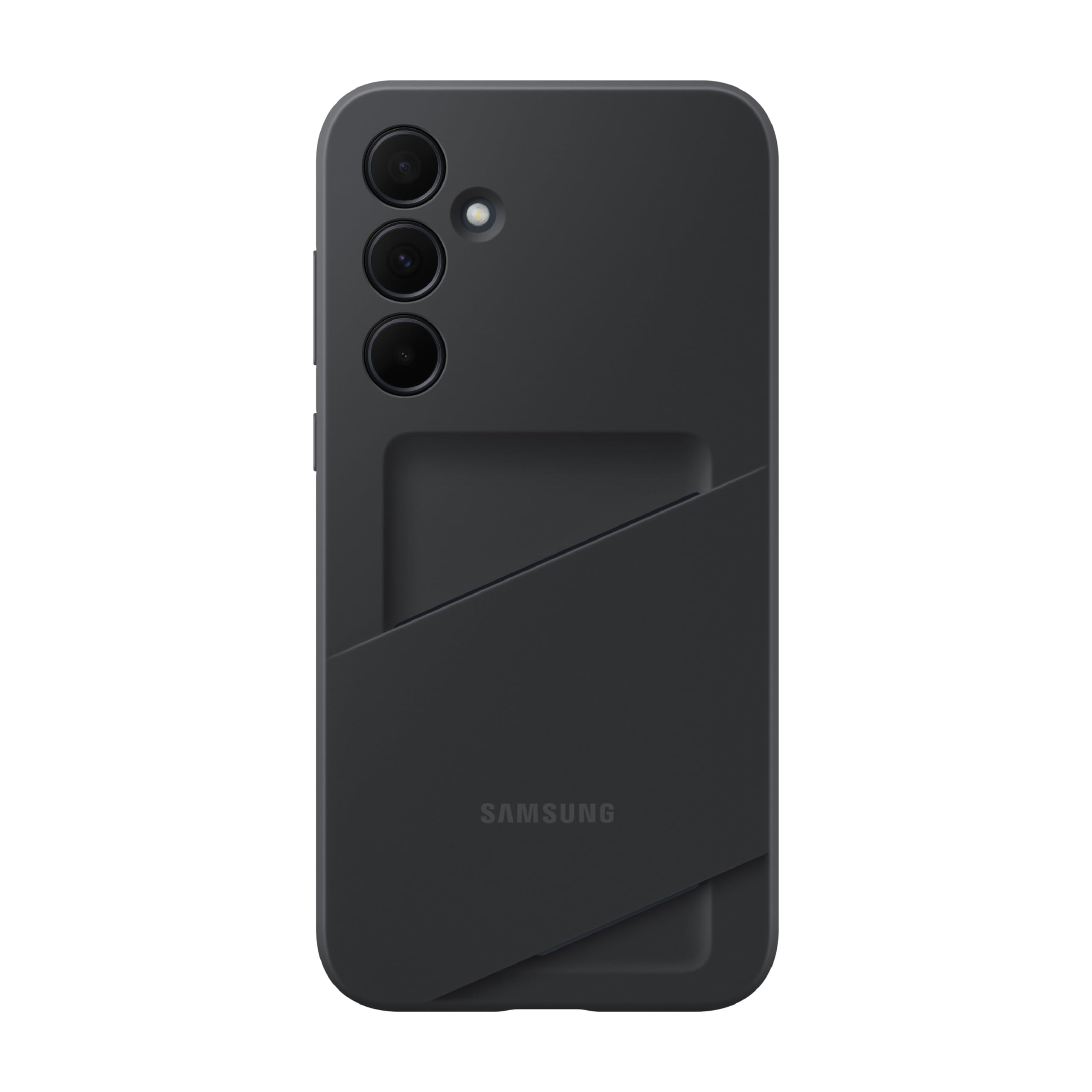 Funda Para Teléfono Samsung Galaxy A35 5g Con Ranura Para Tarjetas Tpu Negra - Venta Internacional.