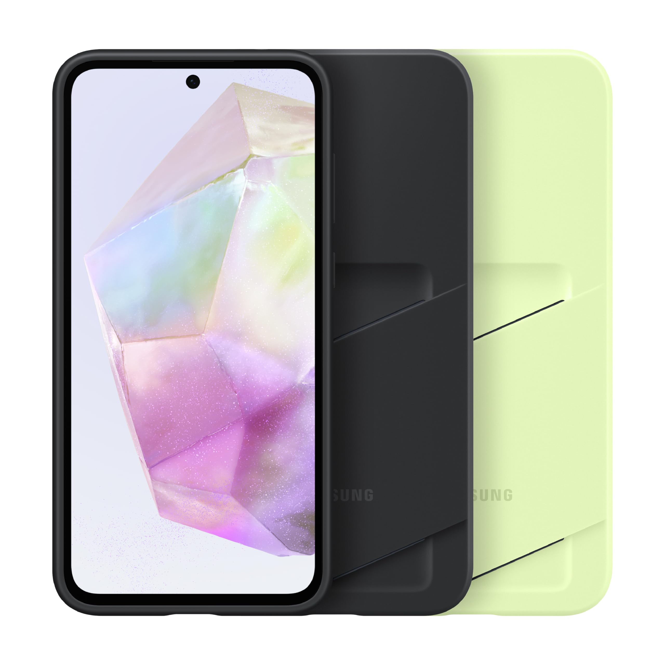 Foto 7 pulgar | Funda Para Teléfono Samsung Galaxy A35 5g Con Ranura Para Tarjetas Tpu Negra - Venta Internacional.