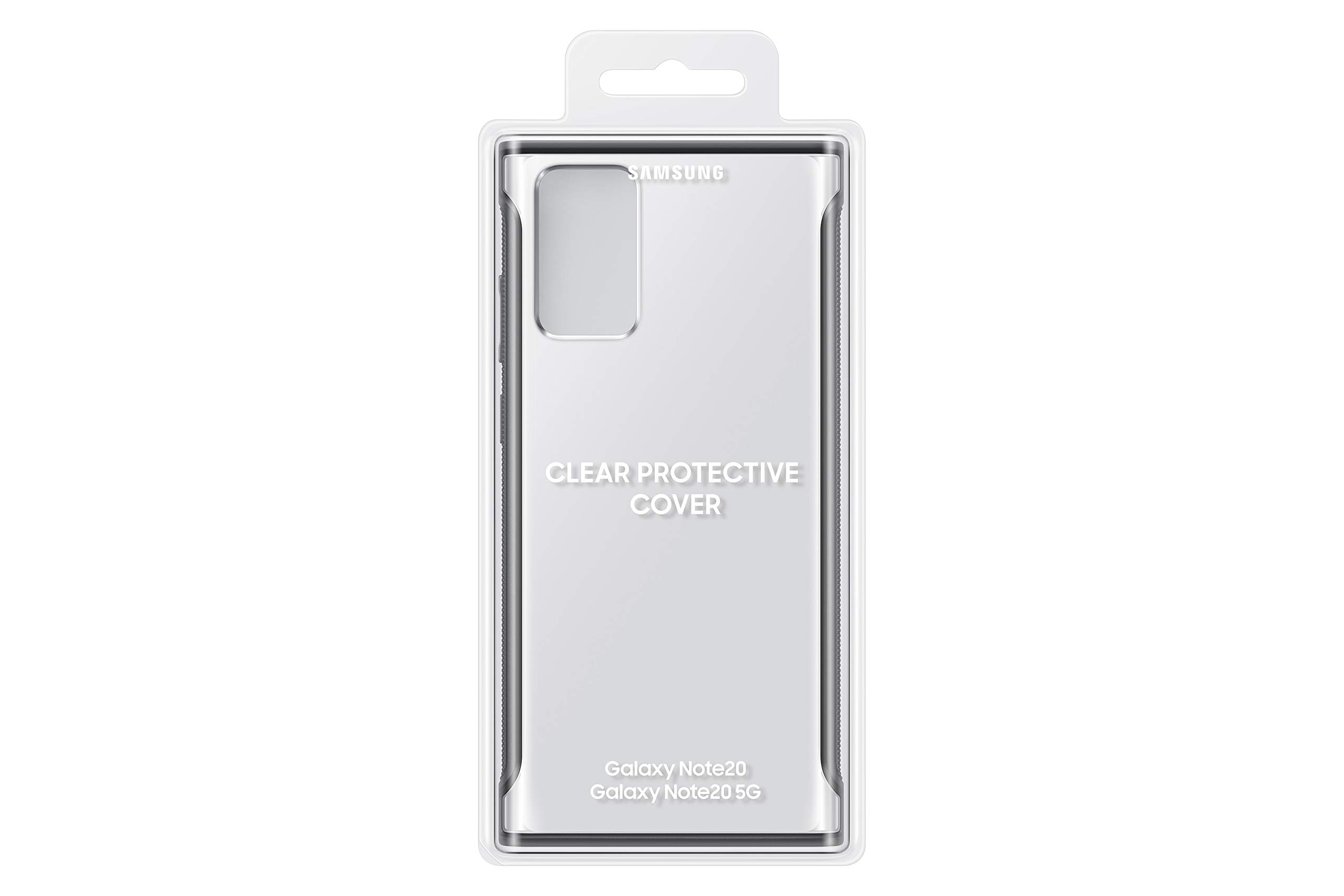 Foto 6 | Funda Protectora Transparente Para Samsung Galaxy Note 20, Negra - Venta Internacional.