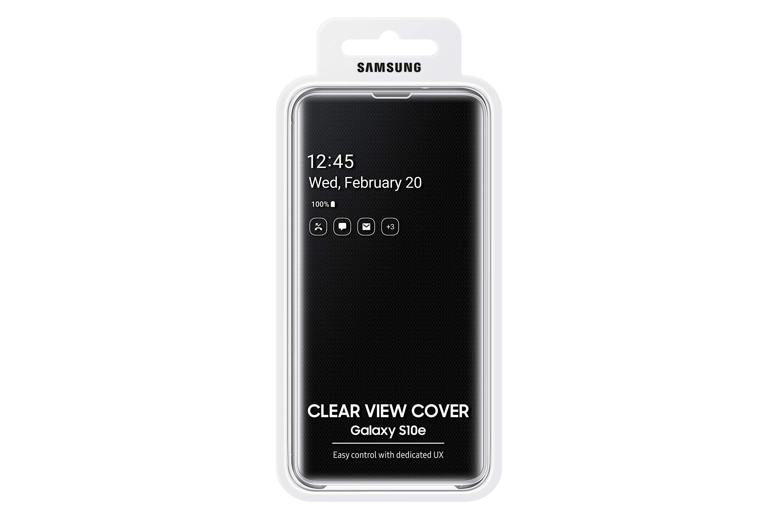 Foto 5 pulgar | Funda Protectora Tipo Folio Clear View Para Samsung Galaxy S10+ - Venta Internacional.