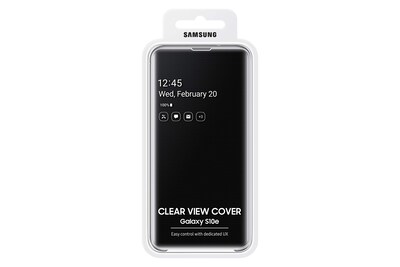 Foto 4 | Funda Protectora Tipo Folio Clear View Para Samsung Galaxy S10+ - Venta Internacional.