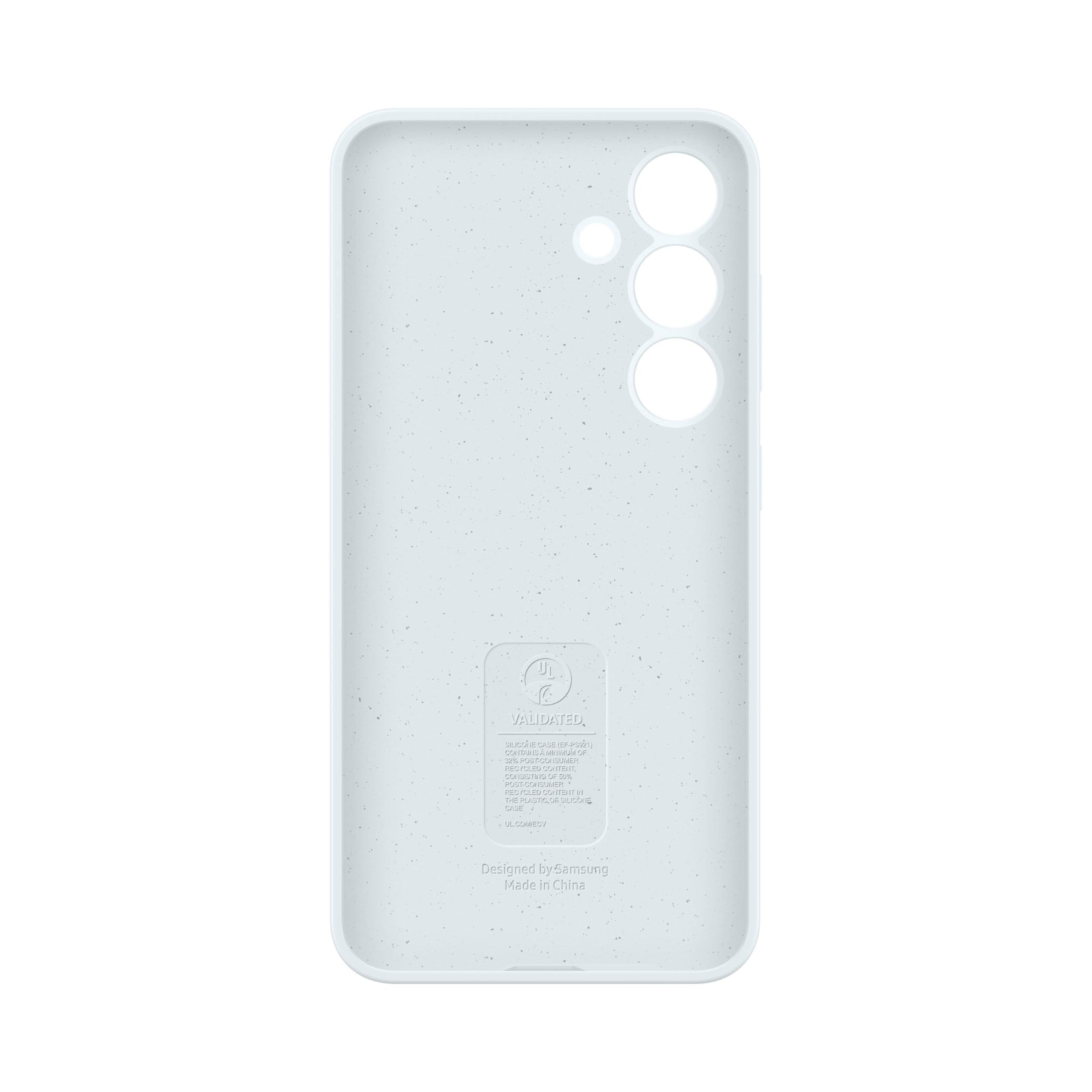 Foto 6 pulgar | Funda Protectora De Silicona Para Samsung Galaxy S24, Color Blanco - Venta Internacional.