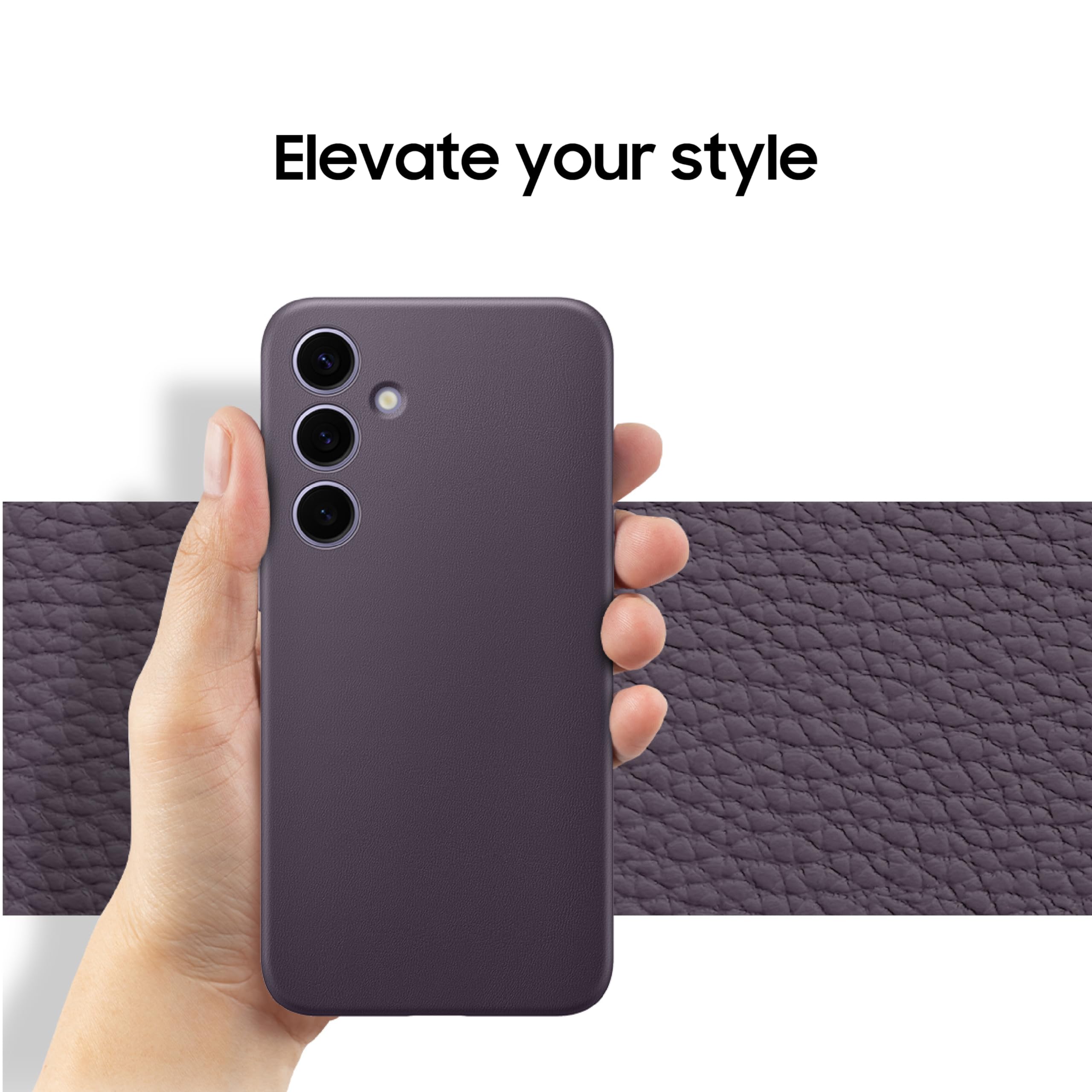 Foto 7 | Funda Para Teléfono Samsung Galaxy S24+ Plus De Piel Vegana, Color Topo - Venta Internacional.