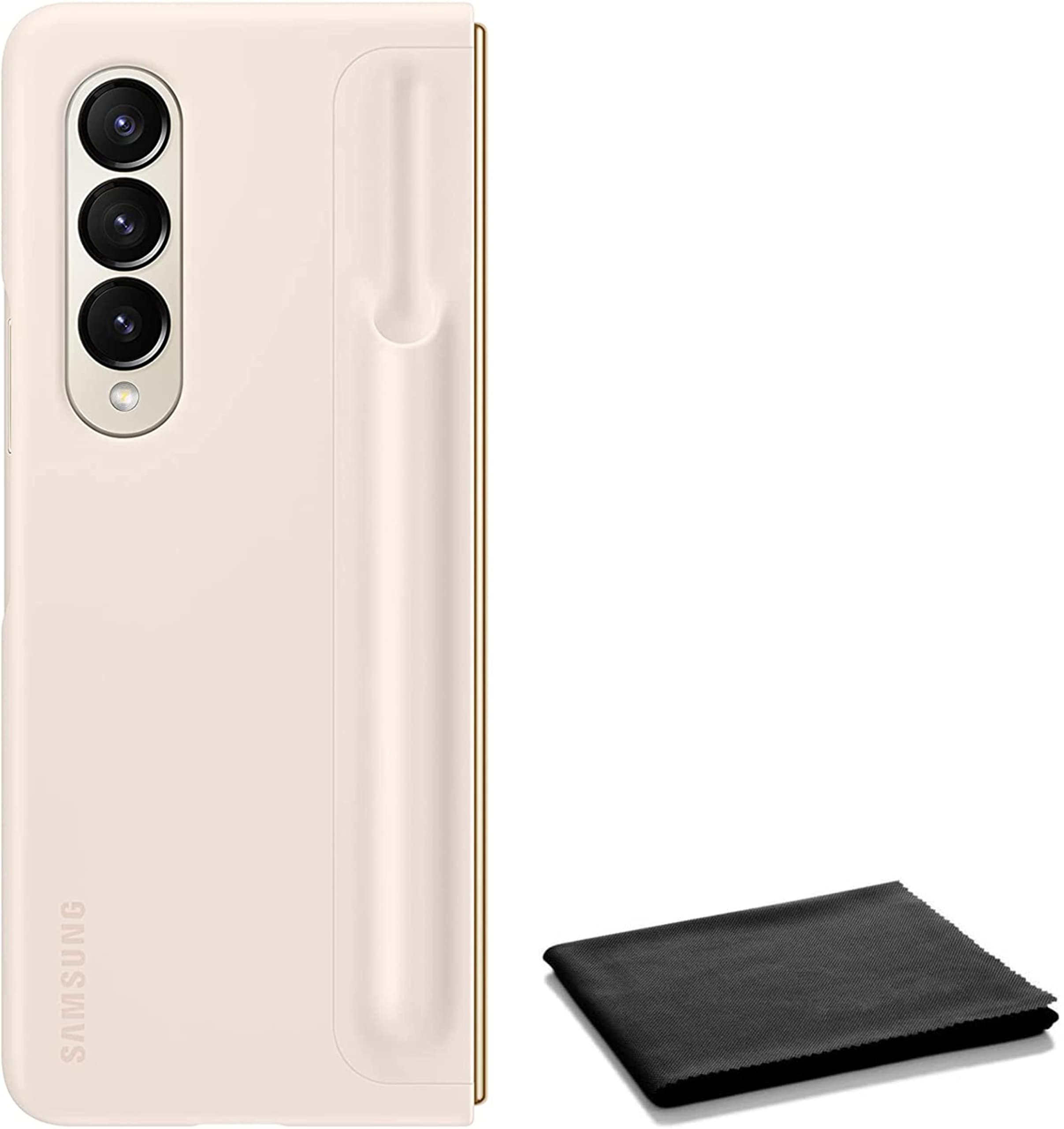 Foto 3 pulgar | Funda De Pie Para Samsung Galaxy Z Fold4, Color Rosa - Venta Internacional.