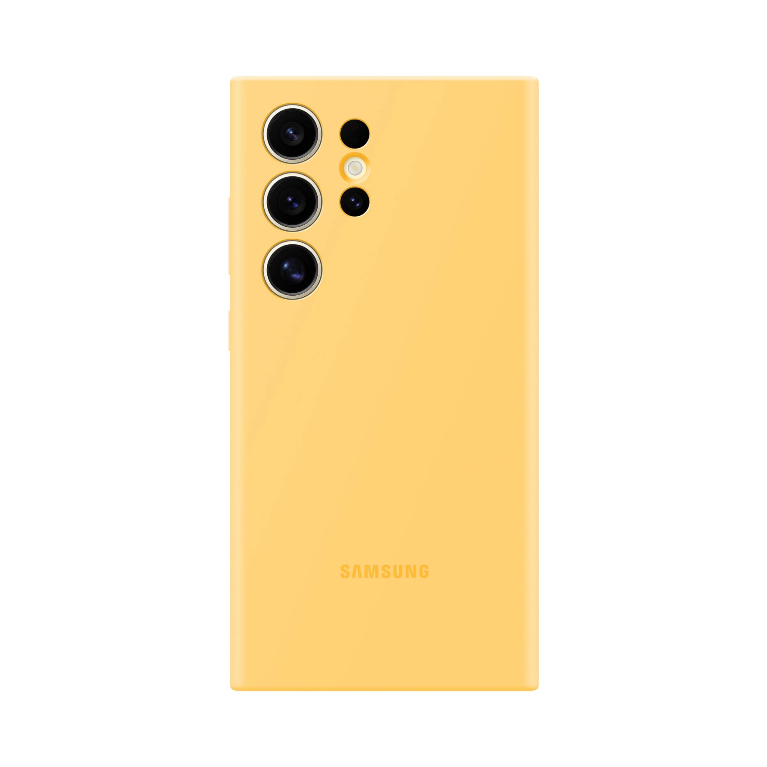 Funda Para Teléfono Samsung Galaxy S24 Ultra Silicone Yellow - Venta Internacional.