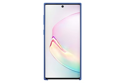 Foto 3 | Funda Protectora Trasera De Silicona Para Samsung Galaxy Note10, Azul - Venta Internacional.