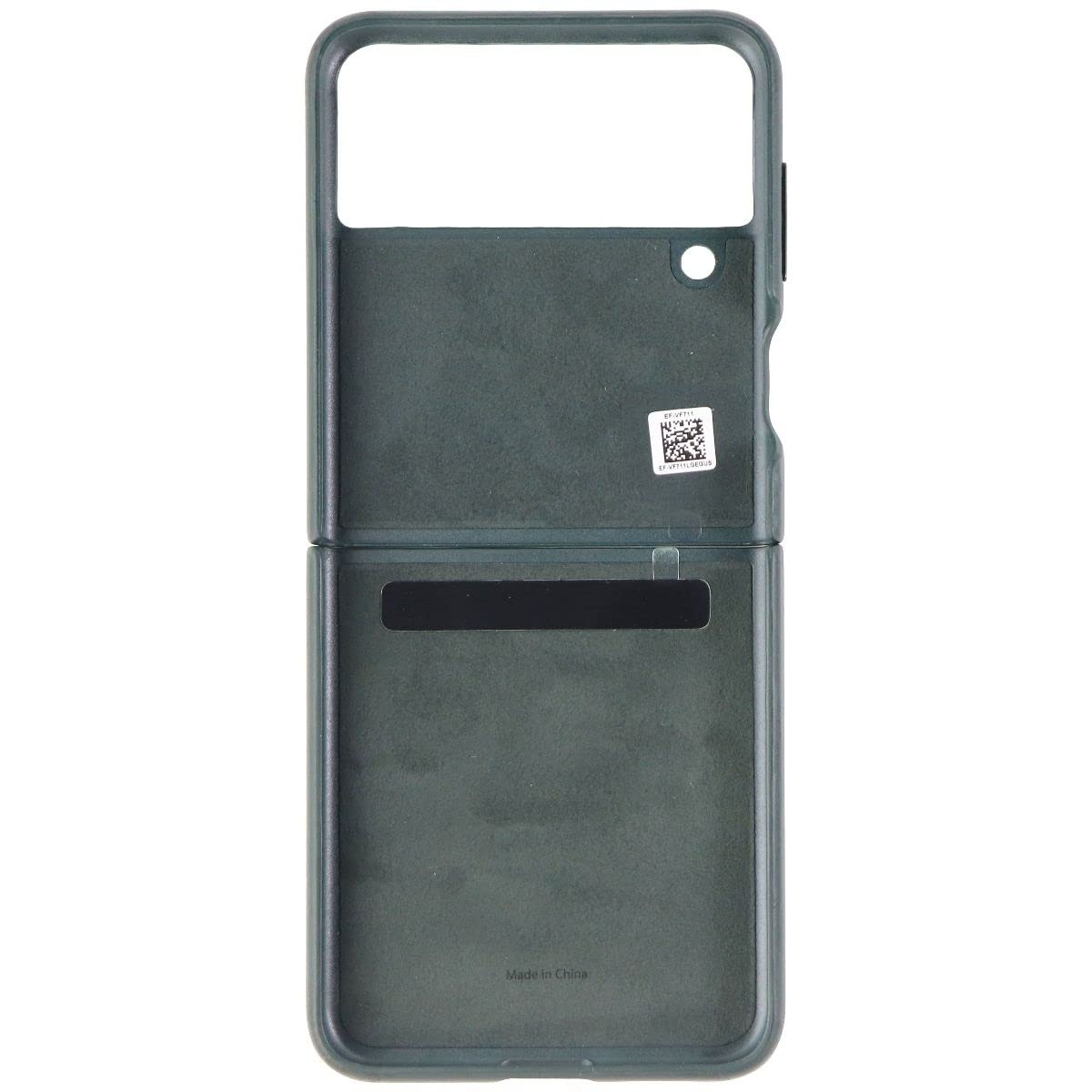 Foto 4 pulgar | Funda Para Teléfono Samsung Galaxy Z Flip 3 De Piel Verde - Venta Internacional.