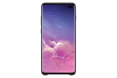 Foto 2 | Funda Para Samsung Galaxy S10+, Piel Trasera, Color Negro - Venta Internacional.