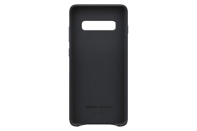 Foto 3 | Funda Para Samsung Galaxy S10+, Piel Trasera, Color Negro - Venta Internacional.
