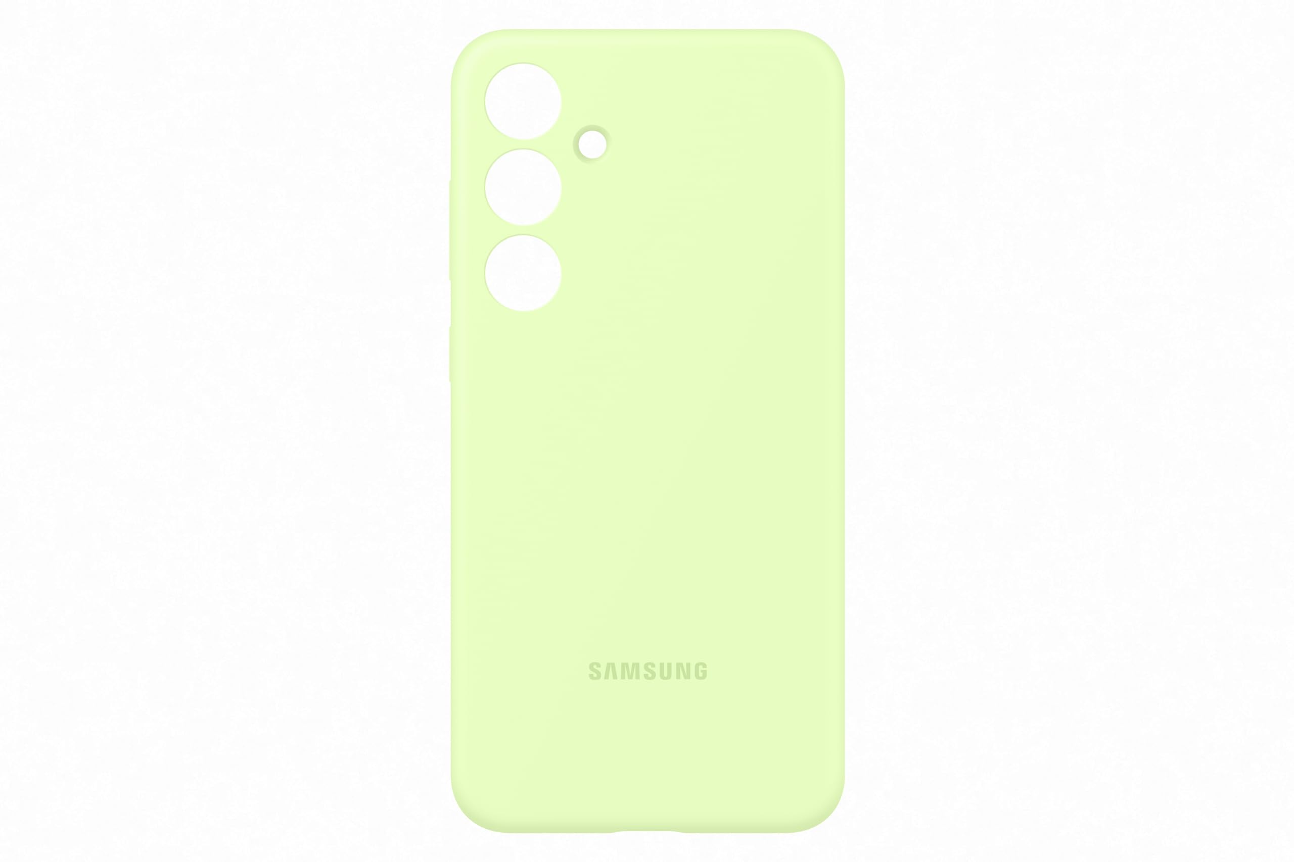 Foto 4 pulgar | Funda De Silicona Para Samsung Galaxy S24+, Color Verde Lima - Venta Internacional.