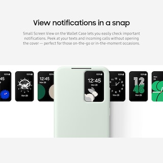 Foto 5 | Funda Para Teléfono Samsung Galaxy S24 Fe Con Smart View Mint - Venta Internacional.