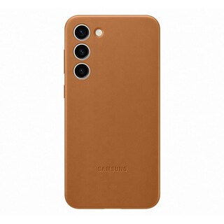 Foto 1 | Funda De Piel Para Samsung Galaxy S23+, Color Camel - Venta Internacional.
